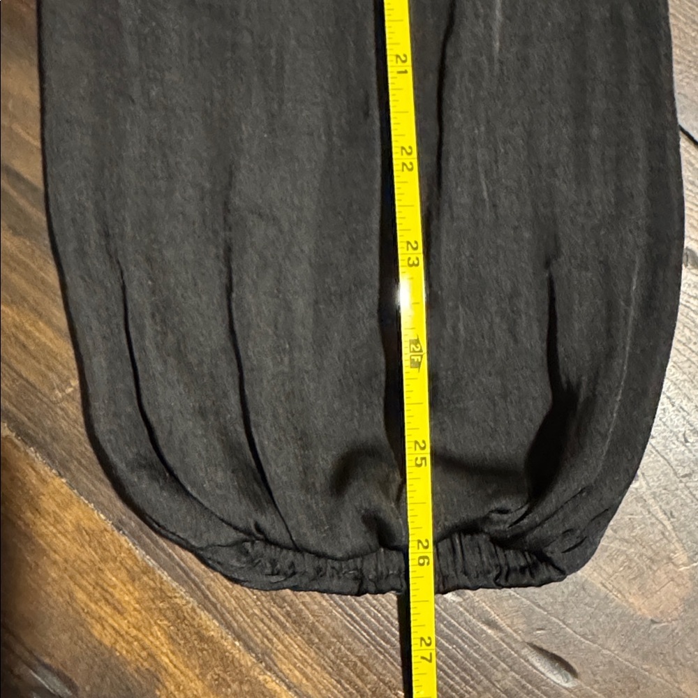 Rachel Black Ruffled Blouse - Picture 6 of 10